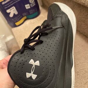 Under Armour Kids Black Sneakers